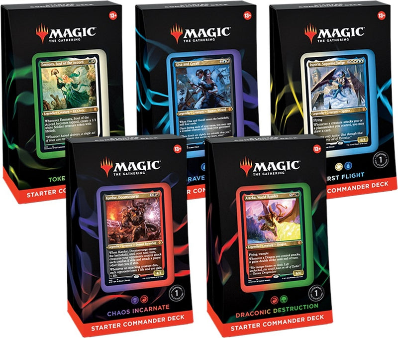 Starter Commander Deck Set of 5 () [SCD]