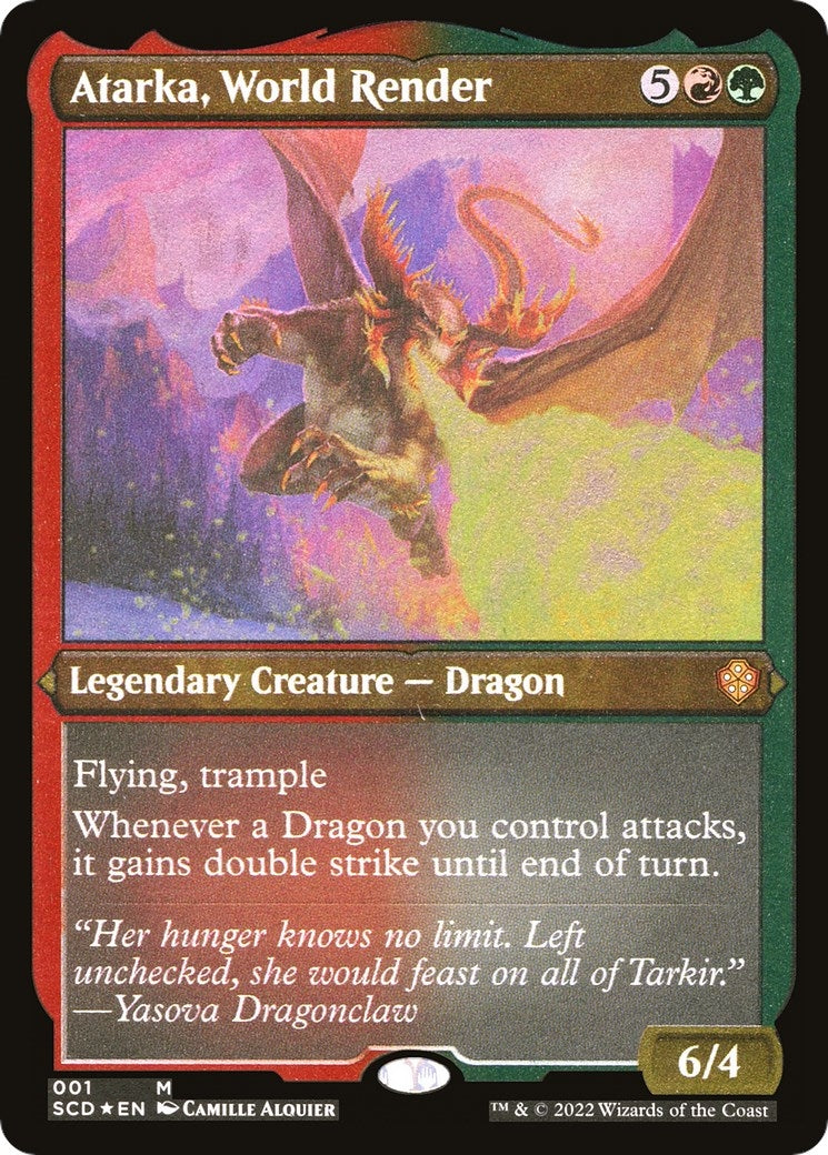 Atarka World Render Foil Etched (1) [SCD]