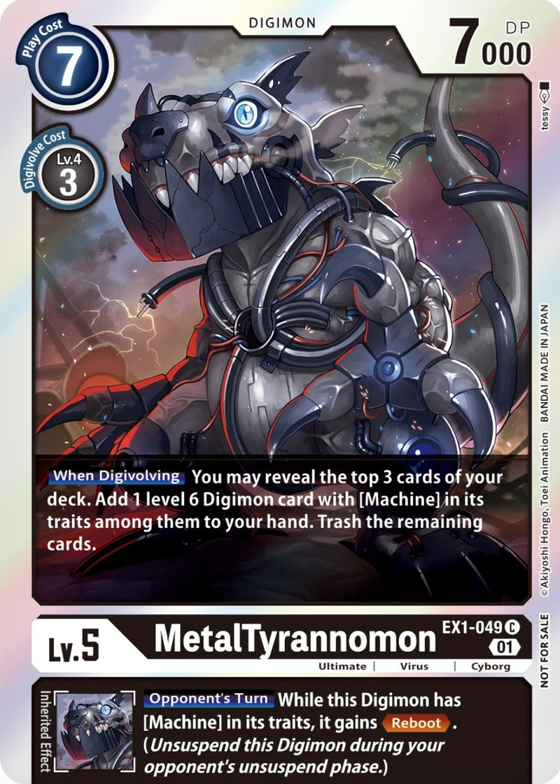Image for MetalTyrannomon (Premium Deck Set Lucky Pack) [Classic Collection]