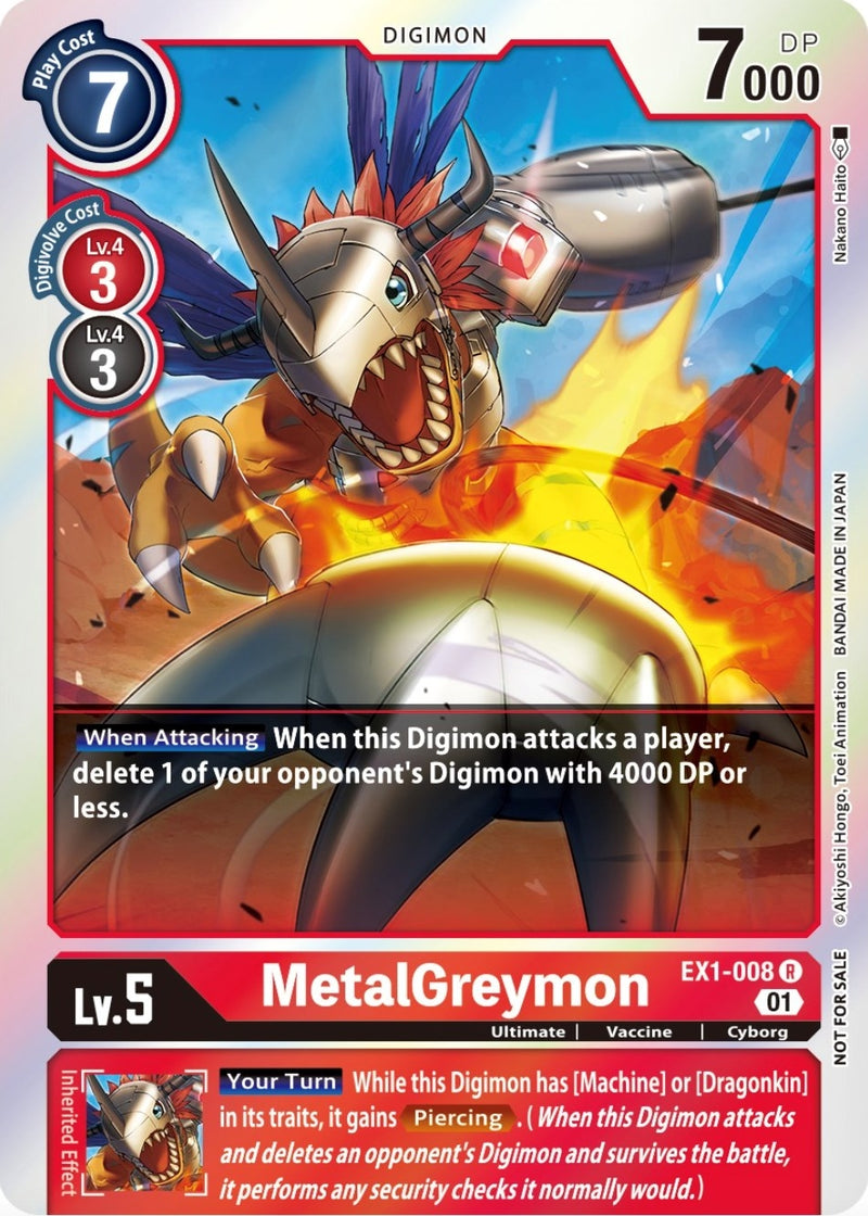 Image for MetalGreymon (Premium Deck Set Lucky Pack) [Classic Collection]