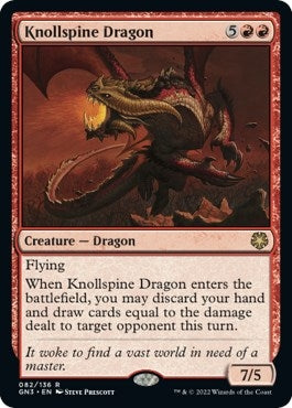 Knollspine Dragon (82) [GN3]