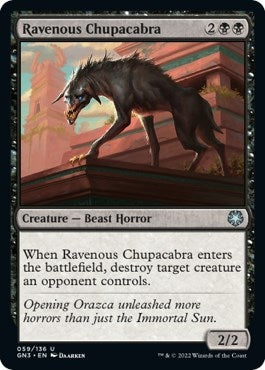 Ravenous Chupacabra (59) [GN3]