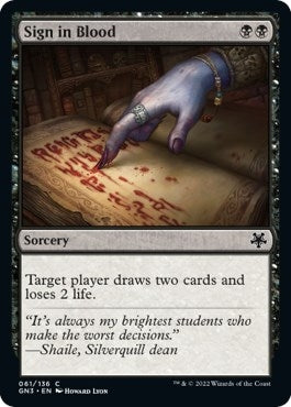 Sign in Blood (61) [GN3]