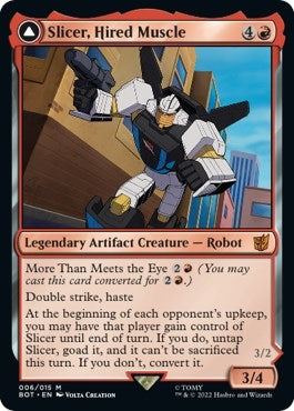 Slicer, Hired Muscle (6) (Universes Beyond: Transformers)