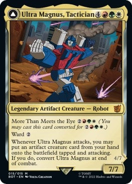 Ultra Magnus, Tactician (15) [Universes Beyond: Transformers]