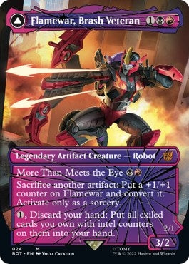 Flamewar Brash Veteran Shattered Glass (24) [BOT]