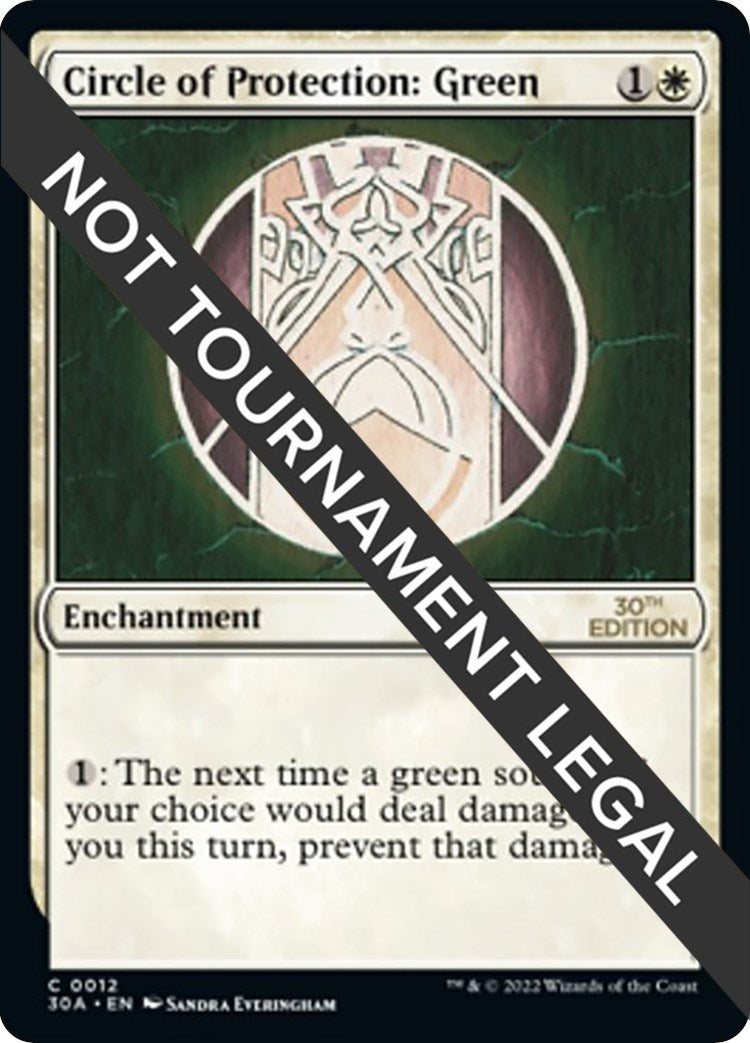 Circle of Protection: Green [30th Anniversary Edition]