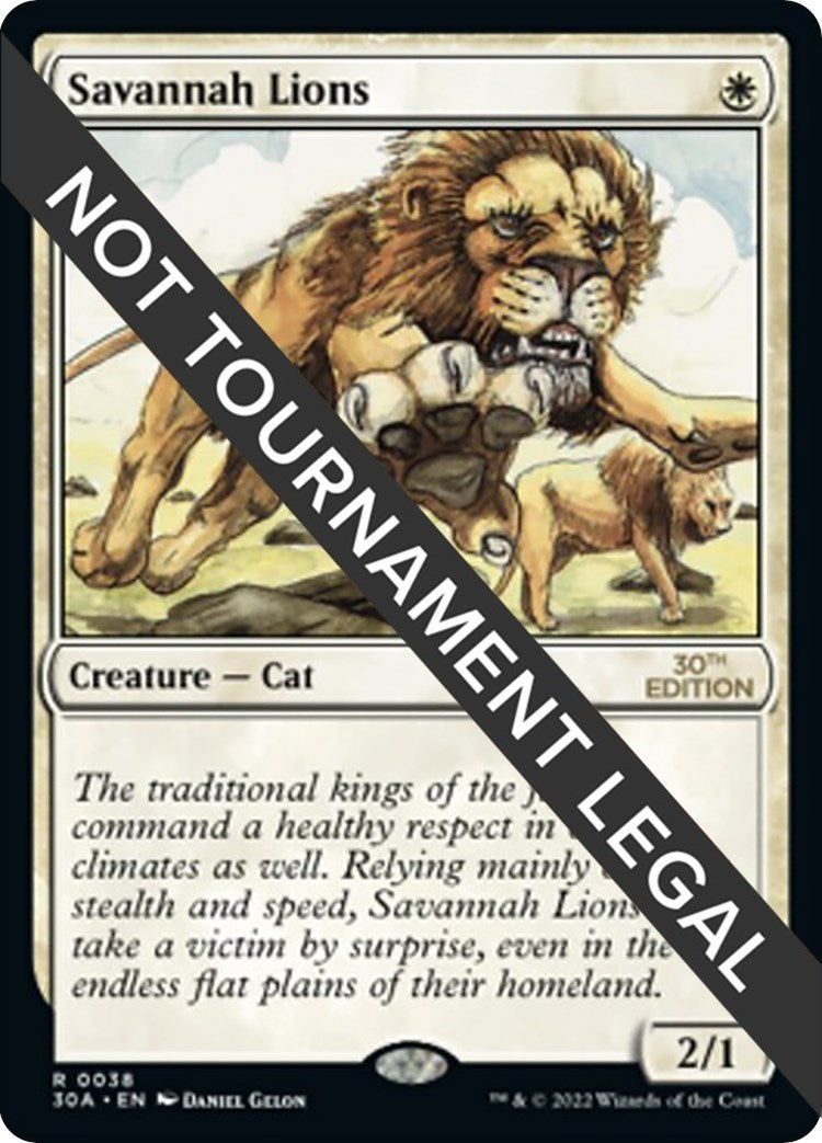 Savannah Lions (38) [30A]