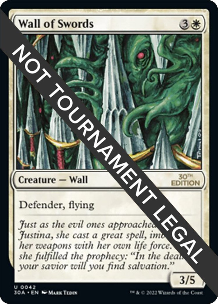 Wall of Swords (42) [30A]