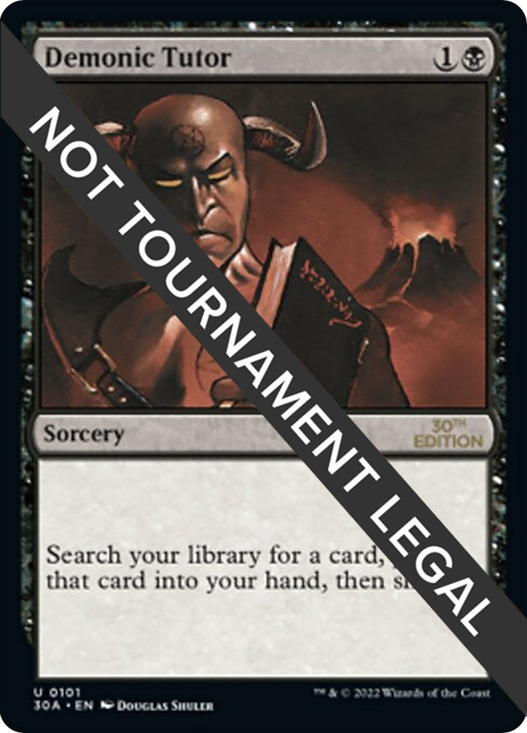 Demonic Tutor (101) [30A]