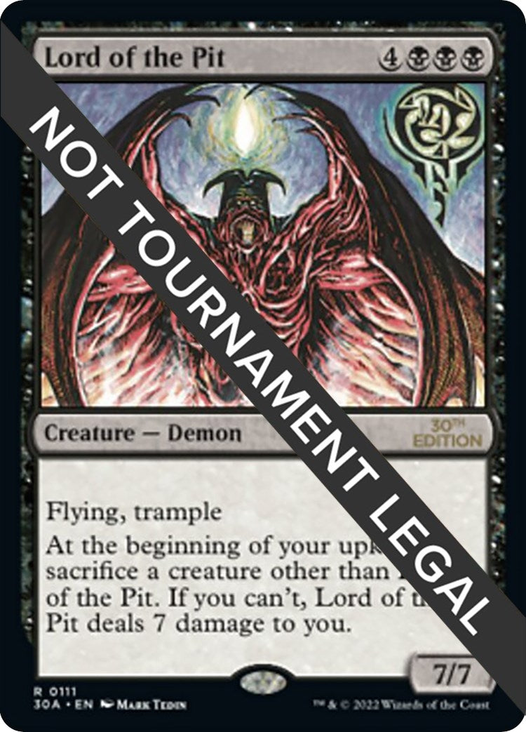 Lord of the Pit (111) [30A]
