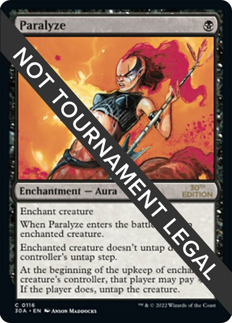 Paralyze (116) [30A]
