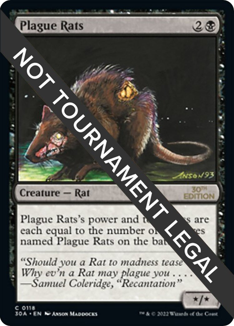 Plague Rats (118) [30A]