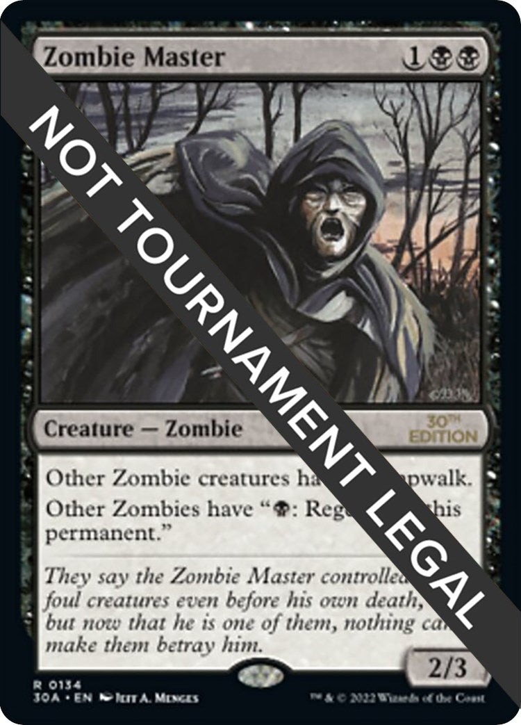 Zombie Master (134) [30A]