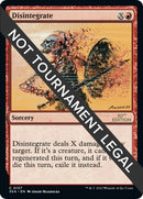 Disintegrate (137) [30A]