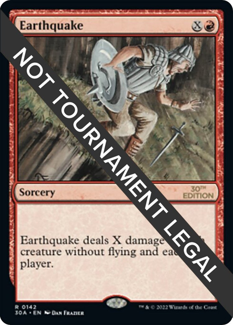 Earthquake (142) [30A]