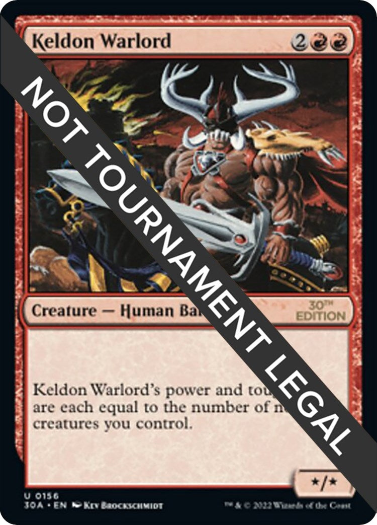 Keldon Warlord (156) [30A]