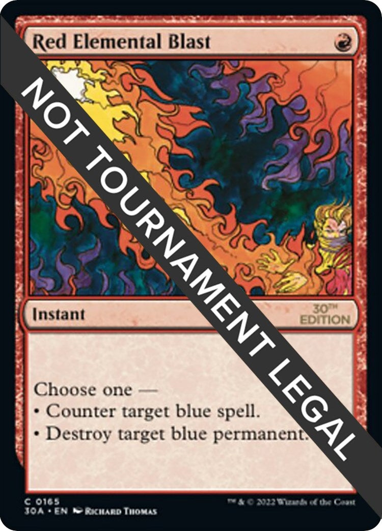 Red Elemental Blast (165) [30A]