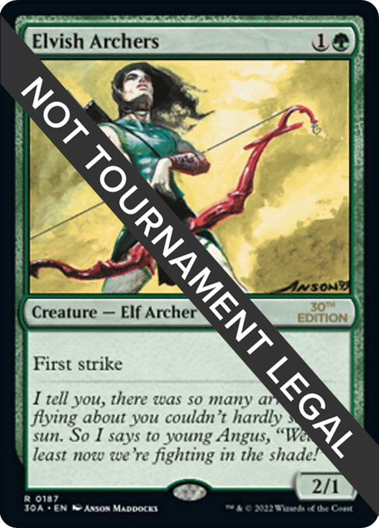 Elvish Archers (187) [30A]
