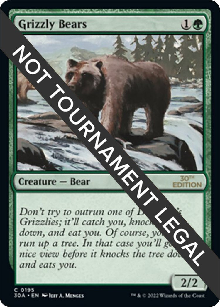 Grizzly Bears (195) [30A]