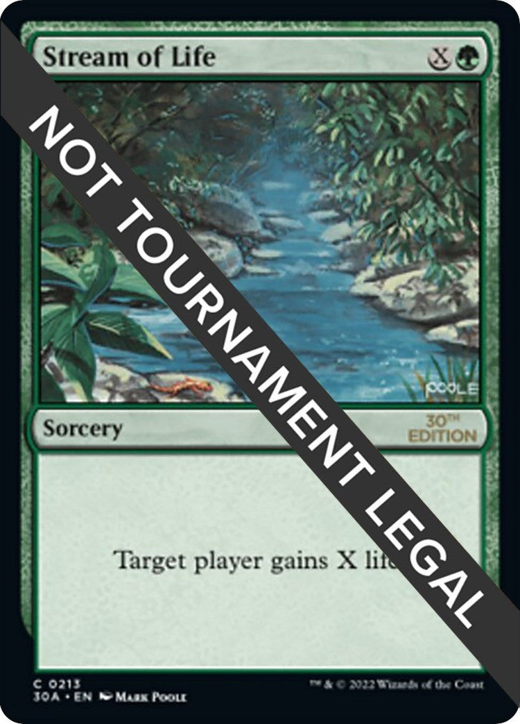 Stream of Life (213) [30A]