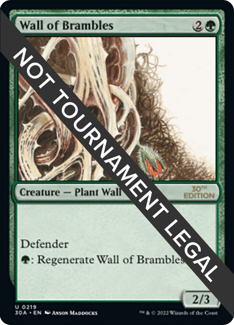 Wall of Brambles (219) [30A]
