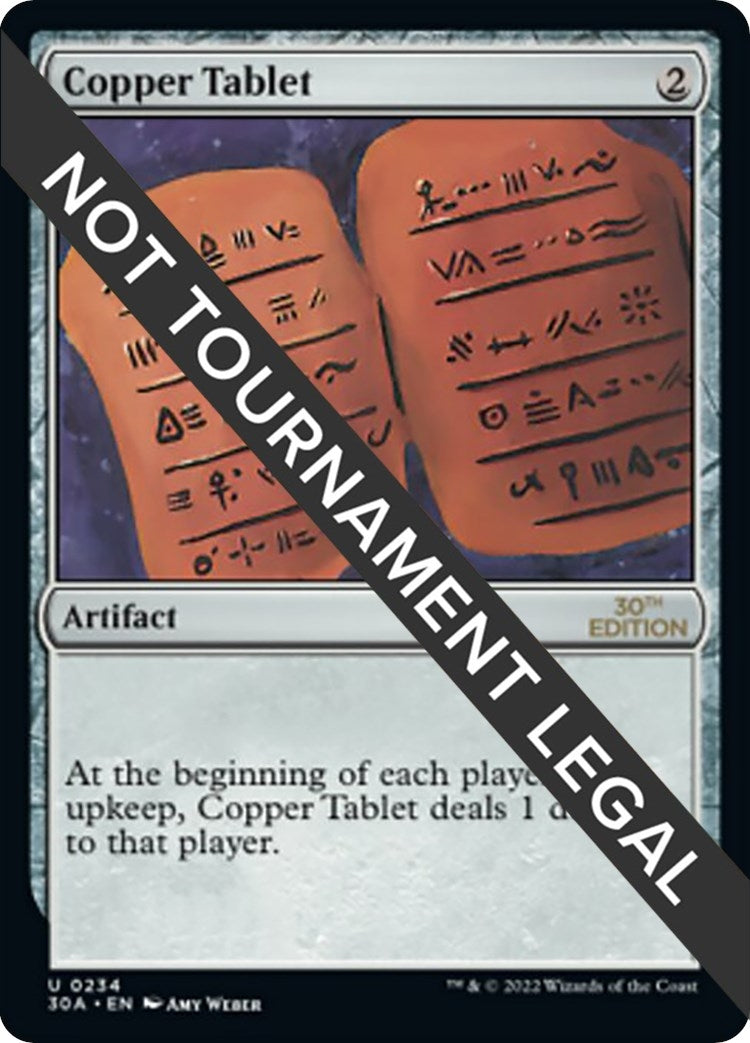 Copper Tablet (234) [30A]