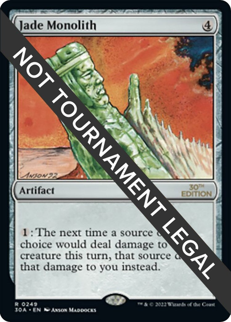 Jade Monolith (249) [30A]