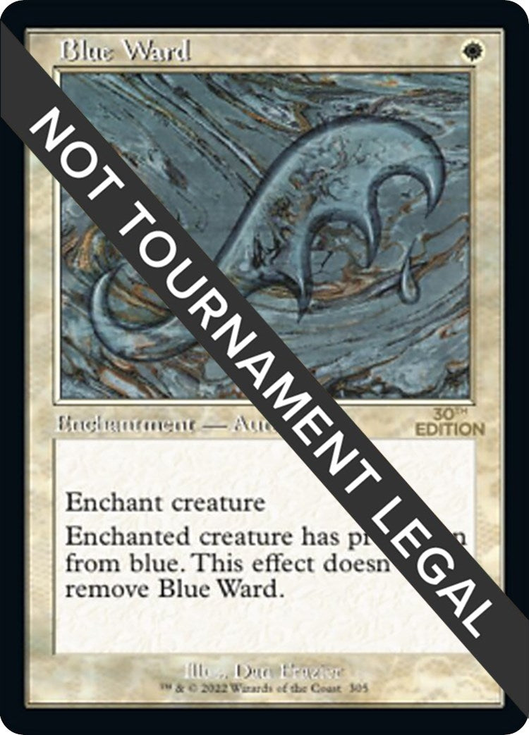 Blue Ward Retro Frame (305) [30A]