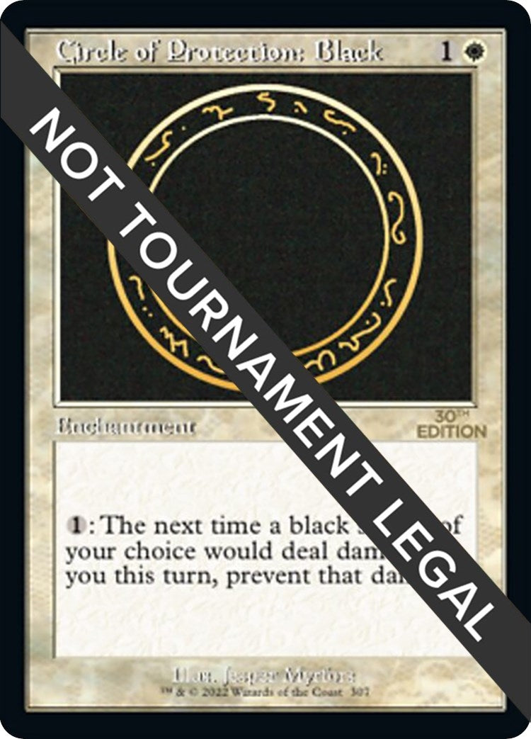 Circle of Protection: Black (Retro) [30th Anniversary Edition]