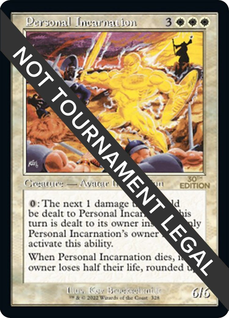 Personal Incarnation Retro Frame (328) [30A]
