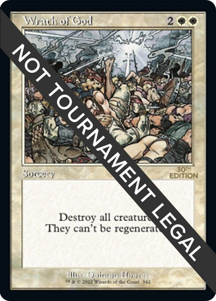 Wrath of God Retro Frame (342) [30A]