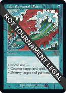 Blue Elemental Blast Retro Frame (346) [30A]