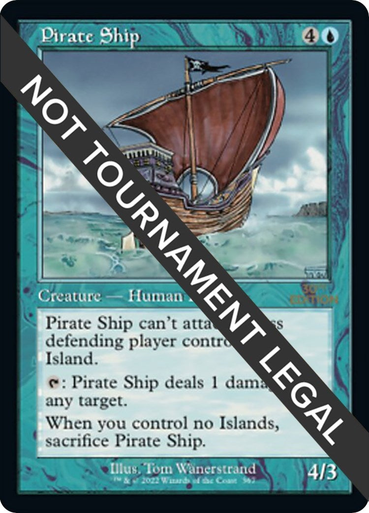 Pirate Ship Retro Frame (367) [30A]