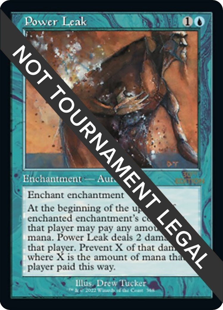 Power Leak Retro Frame (368) [30A]