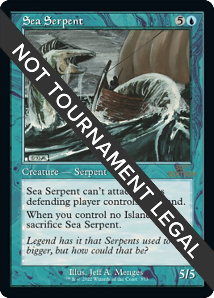 Sea Serpent Retro Frame (373) [30A]