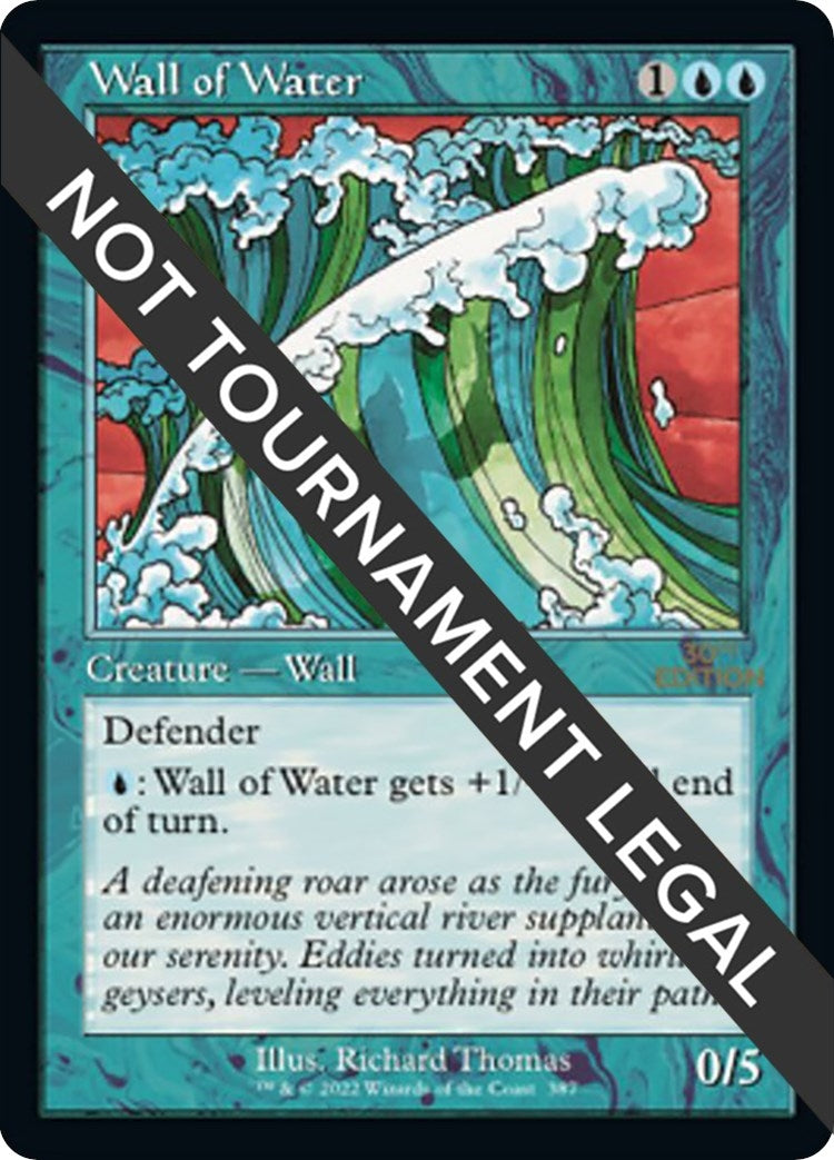 Wall of Water Retro Frame (387) [30A]