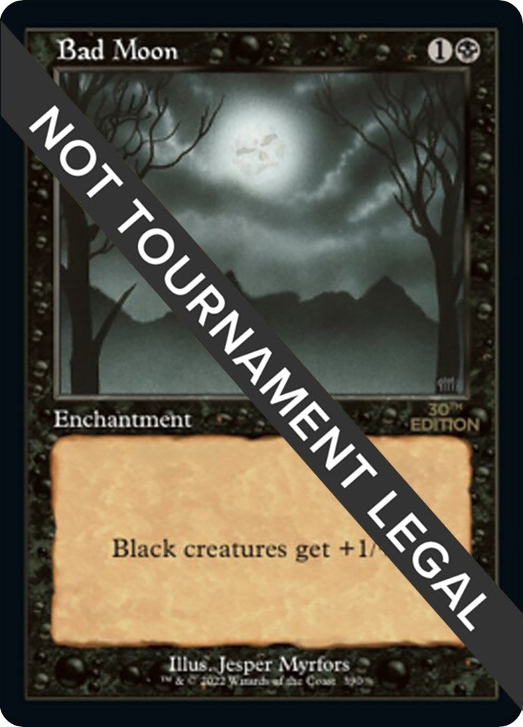 Bad Moon Retro Frame (390) [30A]