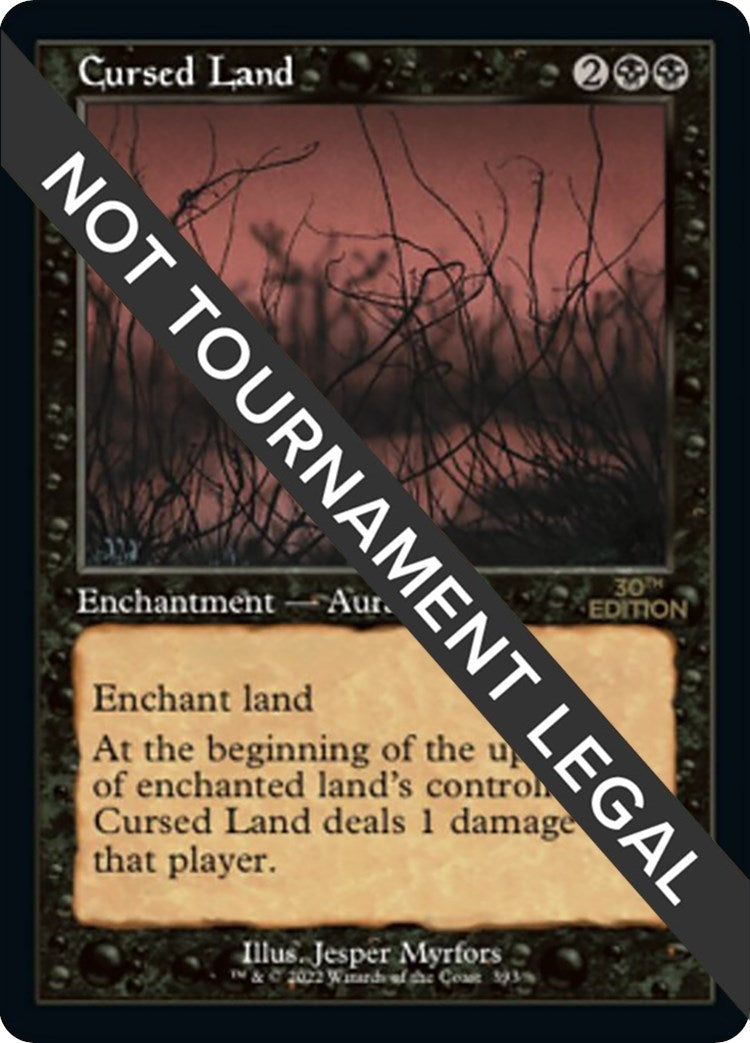 Cursed Land Retro Frame (393) [30A]