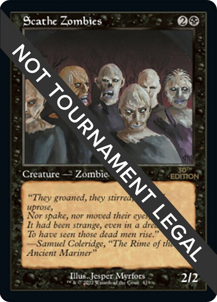 Scathe Zombies Retro Frame (419) [30A]