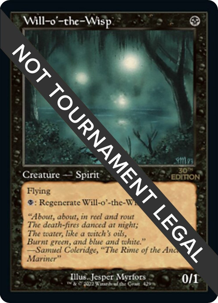 Will o the Wisp Retro Frame (429) [30A]