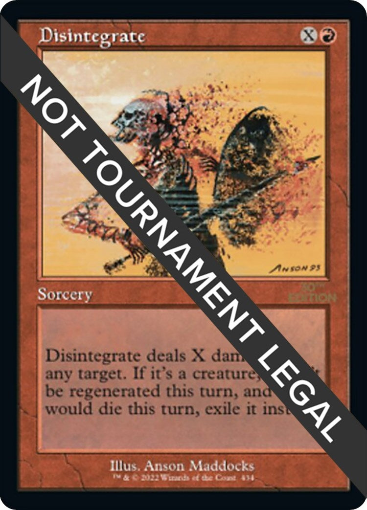 Disintegrate Retro Frame (434) [30A]