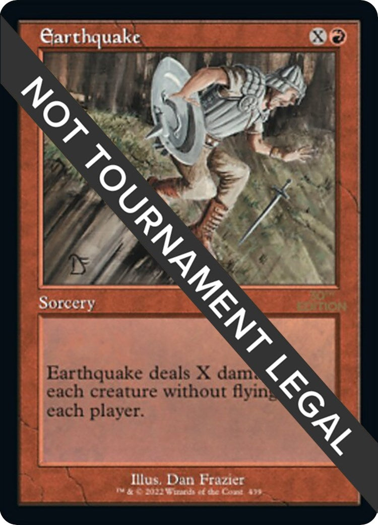 Earthquake Retro Frame (439) [30A]