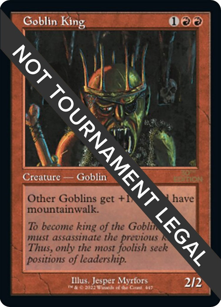 Goblin King Retro Frame (447) [30A]