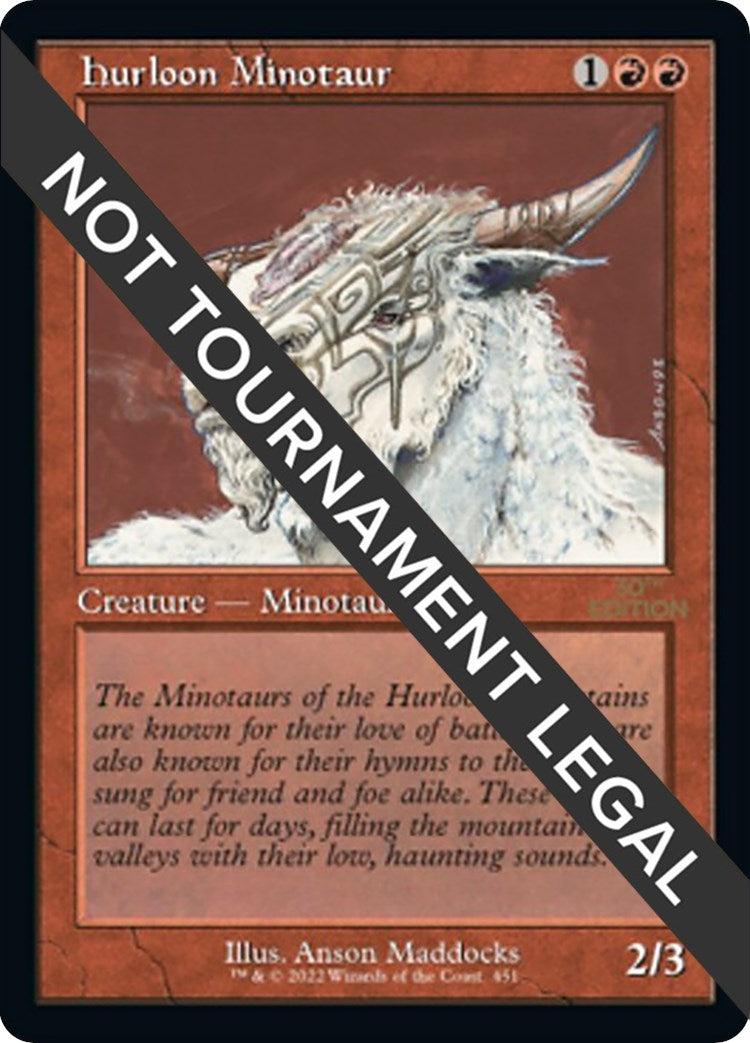 Hurloon Minotaur Retro Frame (451) [30A]
