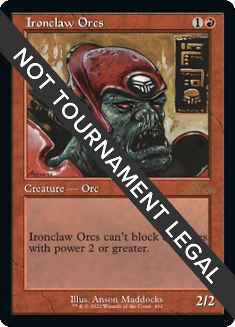 Ironclaw Orcs Retro Frame (452) [30A]