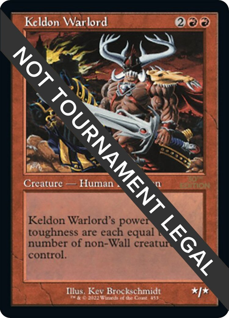 Keldon Warlord Retro Frame (453) [30A]
