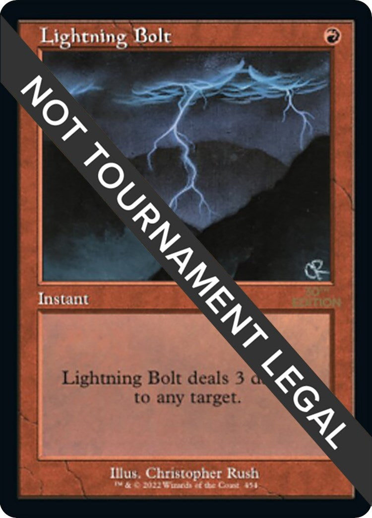 Lightning Bolt Retro Frame (454) [30A]