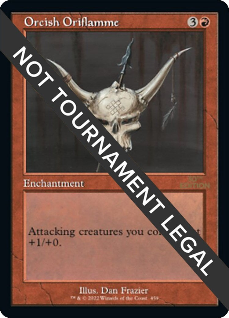 Orcish Oriflamme Retro Frame (459) [30A]