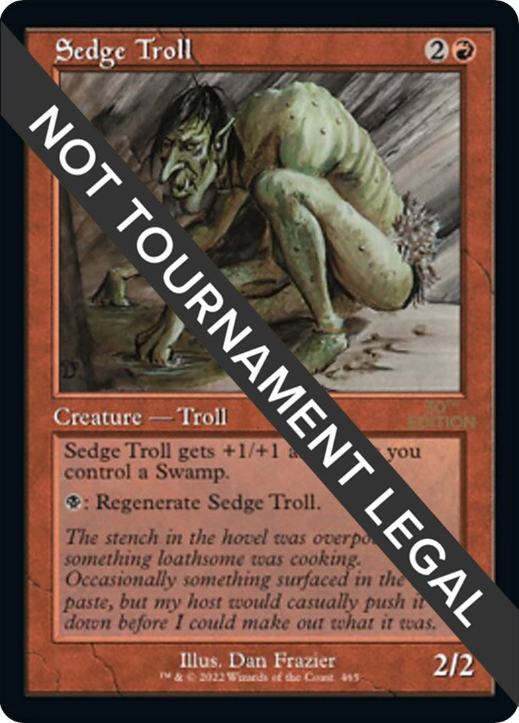 Sedge Troll Retro Frame (465) [30A]